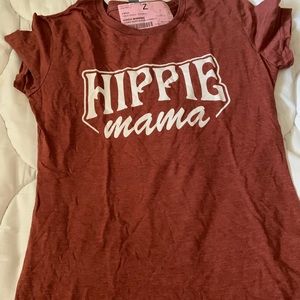 NEW hippie mom tee shirt